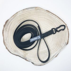 Chucorrea Simple de PVC Negro Bark (20 mm) - Patrón corteza de árbol